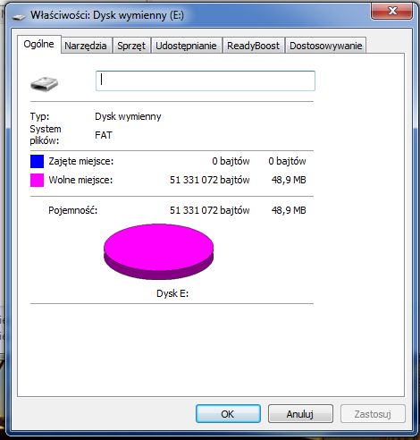 Pendrive 4GB po zrobieniu obrazu Win7 ma tylko 1GB - jak odzyskać pełną pojemność?