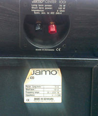 [Sprzedam] Kolumny JAMO E430 + centraly głośnik Jamo 100i + Sub TANNOY mSUB10