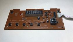 Blaupunkt micro hi-fi front PCB with display and control buttons