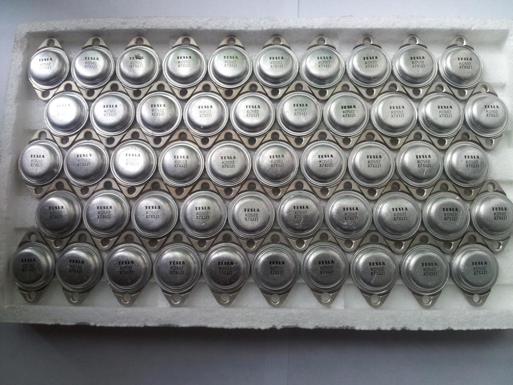 [Sprzedam]KD502, TESLA, nielutowane, oryginalne - elektroda.pl