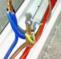 Cable repair in the wall for years - that is, roast me electrode :)