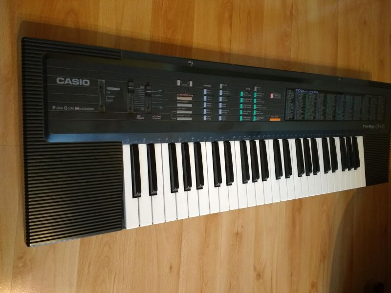 CASIO CT 420 - włączanie i nagłe wyłączanie CASIO CT 420 - włączanie i nagłe wyłączanie