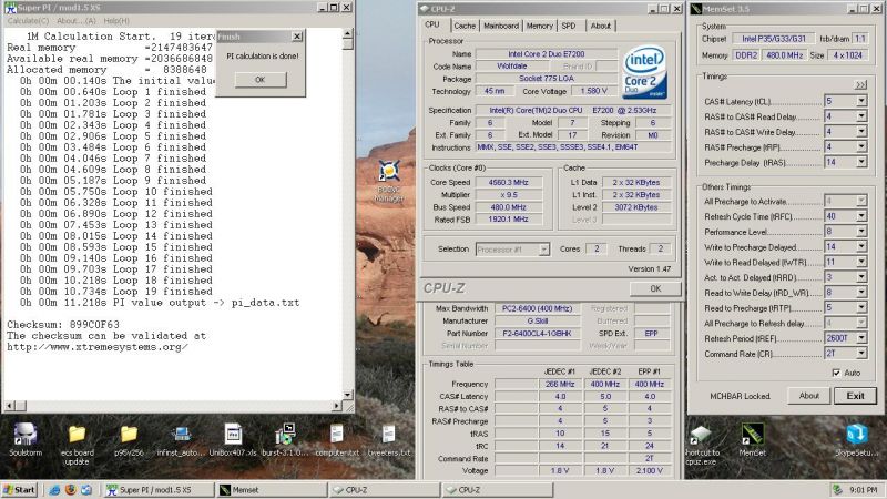Xeon E5430 - testy i ocena ostateczna potencjału. Modding.