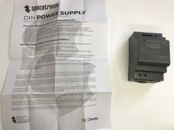 Zasilacz na szynę DIN Spacetronik PS_DIN_60_5 (5V 6.5A) - wnętrze, test obciążenia, termowizja. Czy
