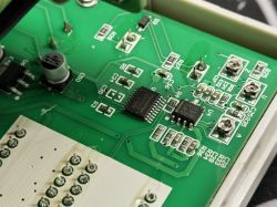 Wnętrze zasilacza Eventek KPS3010D