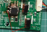 LG E2240ST LED - Uszkodzony tranzystor N-MOSFET Mryga podświetlanie