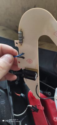 Opel Astra H - Nie działa lewa lampa - światło postojowe