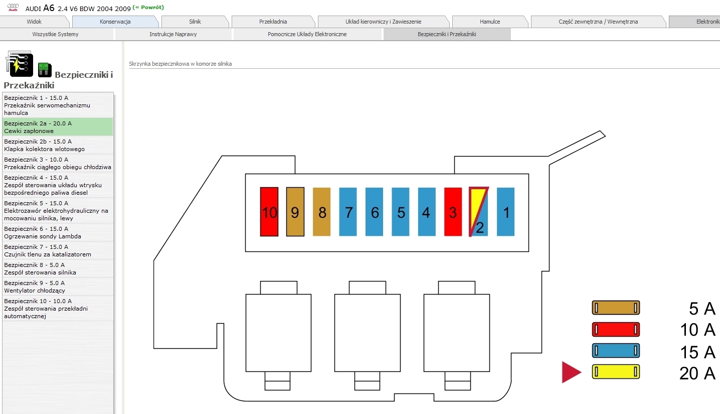 Audi A 6 C 6 Mmi Fuse Location