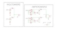 Woltomierz i amperomierz AVR. Woltomierz i amperomierz AVR.