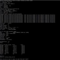 Raport diagnostyczny dysku SSD z błędami SMART.