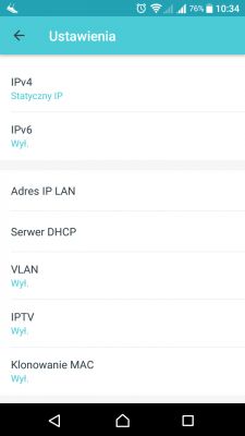 Jak odseparować VPN? Chcę udostępnić sam Internet bez sieci domowej.