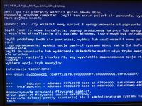 Windows XP / 7 - BSOD: STOP: 0xD1 (Fdc.sys, intelppm.sys) w czasie instalacji