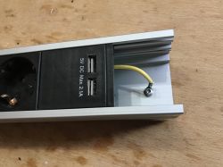 Listwa zasilająca, "zabezpieczająca" Logilink LPS237U z ładowarką USB Listwa zasilająca, "zabezpieczająca" Logilink LPS237U z ładowarką USB