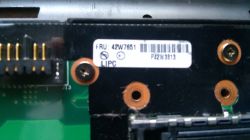 Aktualizacja BIOS nieudana - Lenovo T61 nie uruchamia się
