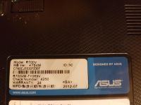 ASUS R700V - Rozładowana bateria CMOS i czarny ekran