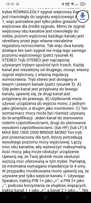 Amplituner Onkyo TX-SV545 - podłączenie końcówki mocy pre out