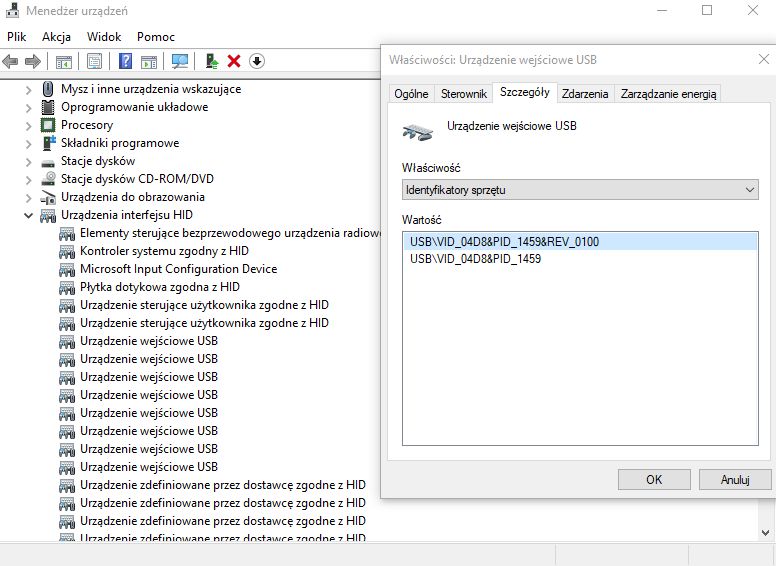 PIC16LF1459 tutorial - USB HID support in the free SDCC compiler - LED, mouse and keyboard