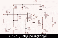 Wzmacniacz audio 2x25W – schemat, opis, wykaz elementów i PCB z potencjometrem