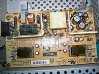 Problem z monitorem LG L1710S - białe linie.