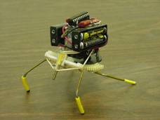 Jednosilnikowy robot kroczący