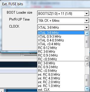 [ATmega32]Ustawienie zewnętrznego oscylatora w COMBO3