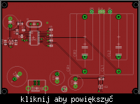 Jak połączyć masę i sygnały na płytce dwustronnej w Eagle dla BantamDAC?