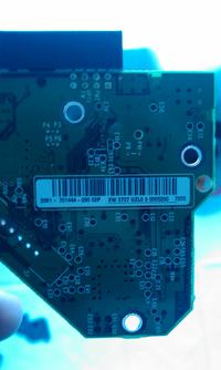 WD1600AAJS - wymiana elektroniki, różnice w DCM i datach produkcji