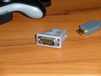 Monitor z TV (HD READY) i XBOX 360- przewód