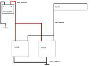 Jak podłączyć 2 wzmacniacze?