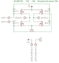 Jak sterować silnikiem 12VDC 5A z MOSFET-ami i zabezpieczeniami?