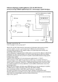 Schemat modułu zapłonowego do JAWA 350 TS – czy pasuje układ z Poloneza?