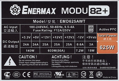 Enermax model: EMD625AWT wartość PWR-OK to tylko 200mV? Enermax model: EMD625AWT wartość PWR-OK to tylko 200mV?