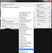 Konwersja plików .flac do .mp3 na Windows 7 za pomocą Audio/Video Converter 1.2.8