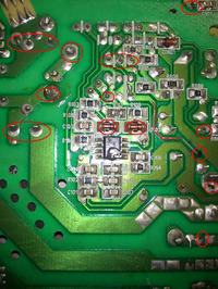 Hipro HP-D4802PWB2 - szukam schematu i oznaczeń elementów SMD
