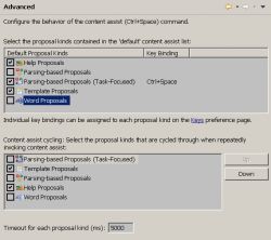 Eclipse Photon - nie działaja pds. podpowedzi składni C
