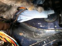 VW Passat B5 - wet floor (water under the passenger's feet)