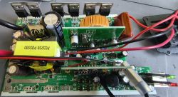 Przetwornica napięcia 12V 230V Volt Polska Sinus 600W wartości rezystorów