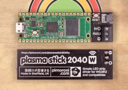 Plasma Stick 2040 W - kontroler taśmy LED RGB dla Raspberry Pi Pico W