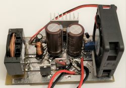 Pseudo-MPPT 75W zrobione z "przydasiów". Pseudo-MPPT 75W zrobione z "przydasiów".
