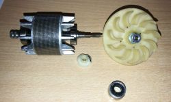 Zmywarka IKEA RENLING DW60 - Awaria i naprawa wirnika pompy myjacej.