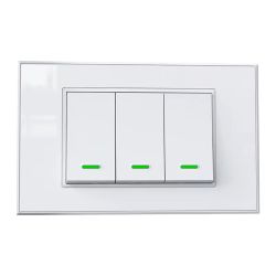 TB23 3-Way Light Switch with Physical Buttons—Custom Template and Wiring Markings