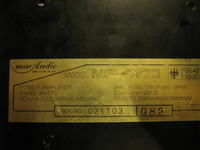 Mac Audio MP-4100 (stary jak swiat ;)) Czy da się zmostkowac