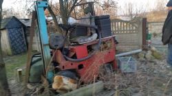 Identyfikacja modelu wózka widłowego przerobionego elektryka Balcancar