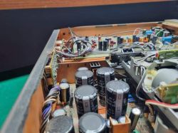 Renowacja Sony CDP-X777ES: wymiana kondensatorów, konserwacja