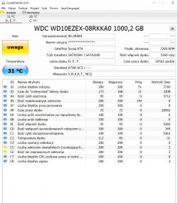 Crucial BX100, WD10EZEX - Znikające dyski twarde, restart kompa.