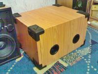 Subwoofer Tonsil ZgN 50-6-511 własnej konstrukcji. Subwoofer Tonsil ZgN 50-6-511 własnej konstrukcji.