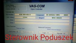 VW Passat 3B 1999r - Połączenie ECU bez CAN z Licznikiem CAN