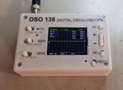 Adaptacja DSO138 do zasilania akumulatorowego Li-ion i obudowa drukowana w 3D