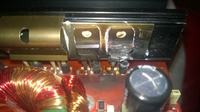 wzmacniacz Audio System f2/300 - Co to za element na zdjeciu?Spalona koncowka?