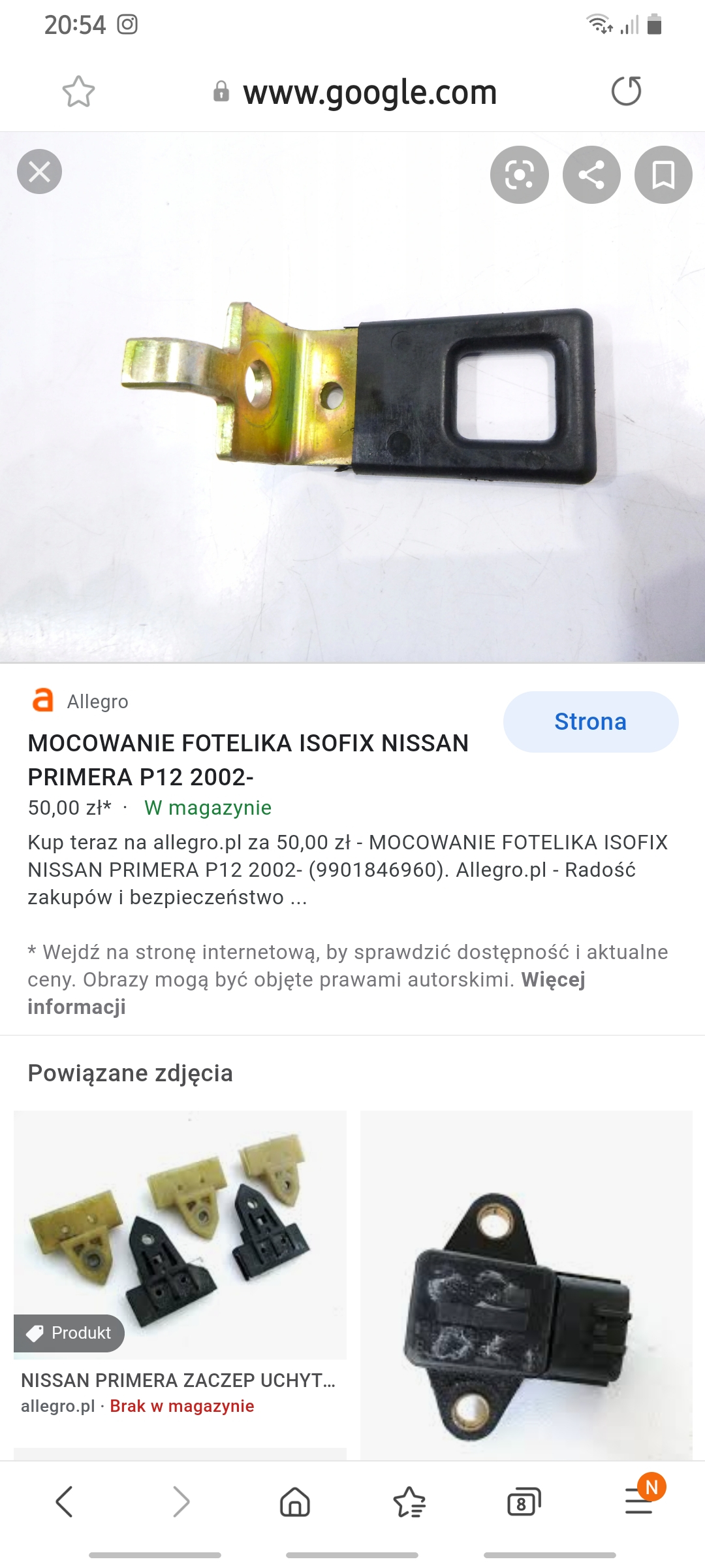 Nissan Primera p12 1.9 dci Isofix elektroda.pl